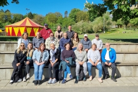 Mitarbeitende des Caritas-Don Bosco-Bildungszentrums Würzburg begaben sich in Bamberg auf die Spuren Don Boscos