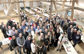 Die Teilnehmenden des Provinzkapitels 2024 im Kloster Benediktbeuern