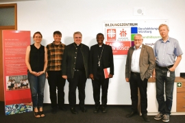 Bischof Chifukwa in Würzburg