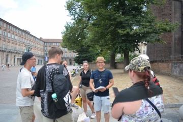 Auf zahlreichen Ausflügen in und um Turin lernen sich die Jugendlichen besser kennen. 