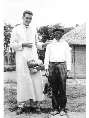 Pater Rudolf Lunkenbein unterstützte das indigene Volk der Bororo in ihrem Kampf gegen weiße Landbesitzer.