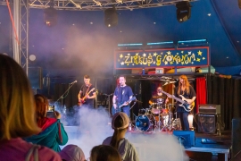 Verschiedene Bands spiegelten auch musikalisch die Vielfalt auf dem „Festival für alle" bei Don Bosco Bamberg wider.