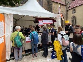 Don Bosco Sachsen und Don Bosco Aschau sorgten für das leibliche Wohl auf dem Katholikentag