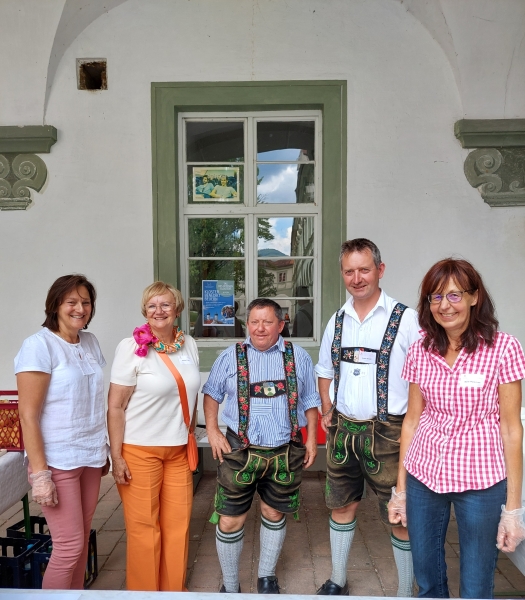 Kloster Benediktbeuern Tag des offenen Klosters 2023 Mitarbeitende im Kloster
