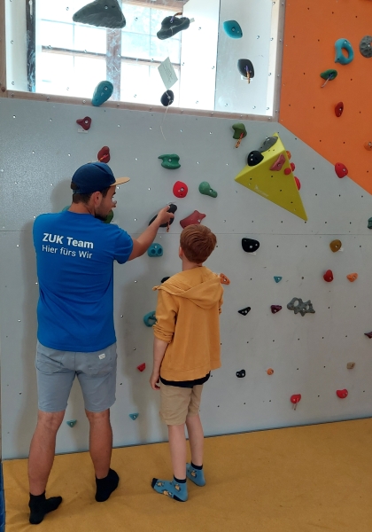 Kloster Benediktbeuern Tag des offenen Klosters 2023 Zentrum für Umwelt und Kultur Bouldern