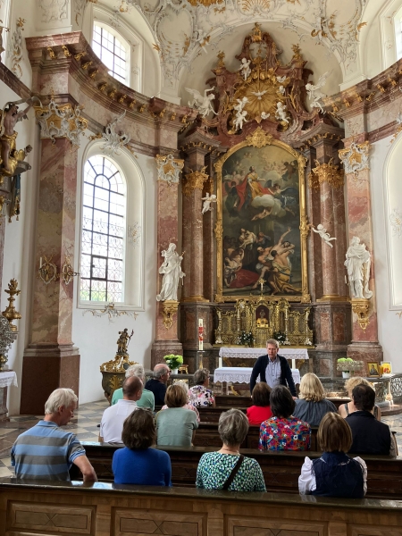 Kloster Benediktbeuern Tag des offenen Klosters 2023 Klosterführung